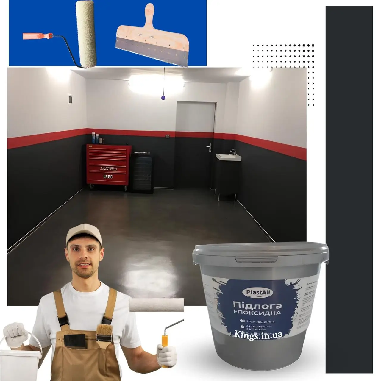 Pardoseala epoxidică PlastAll - imagine 6